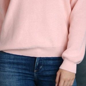 Simply Couture Sweaters - 🎉HP🎉 Pink Lace-Up Back V-Neck Sweater XL Simply Couture Sweaters - 🎉HP🎉 Pink Lace-Up Back V-Neck Sweater XL